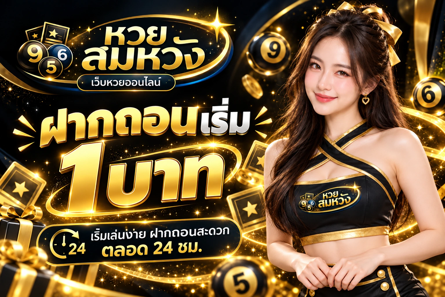 หวยสมหวัง ฝากถอน